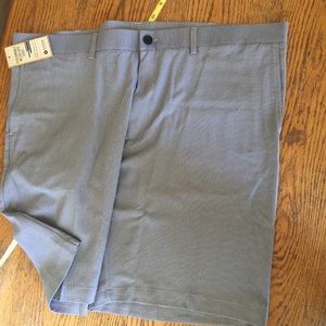 Haggar Mens performance shorts hound print sz 44w